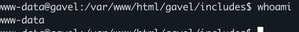 Shell received after the auction rule payload