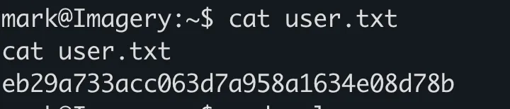 User access proof on Imagery